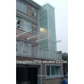 Screw sightseeing outdoor elevator / wheelchair lifts for disabled people